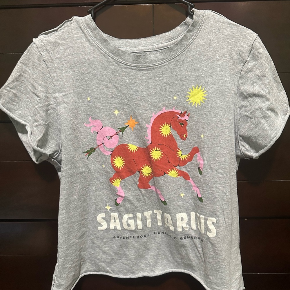 Gray Sagittarius T-Shirt